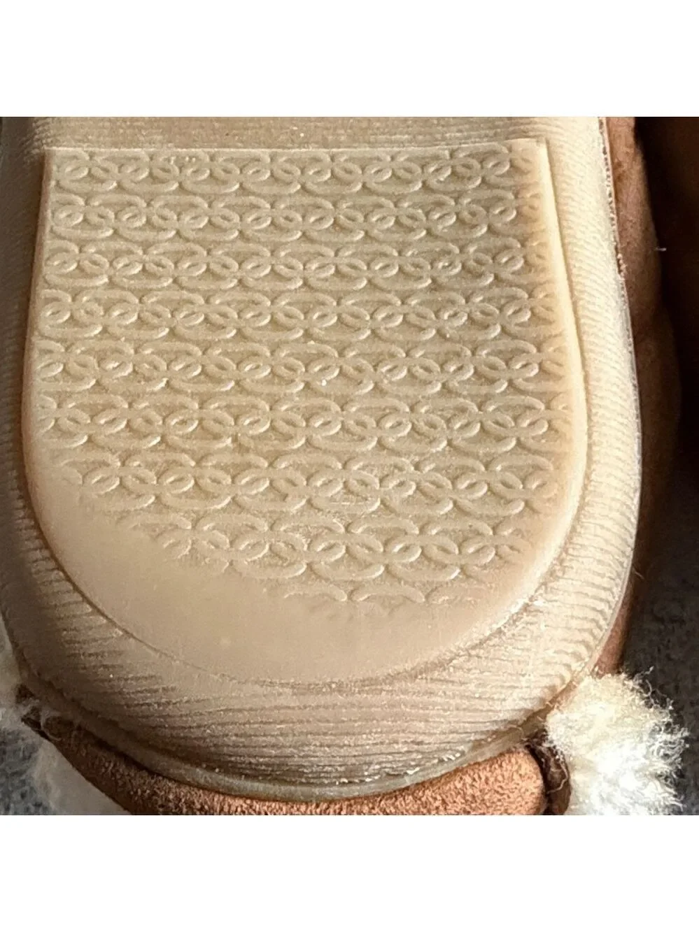 L.L. Bean Chestnut Suede Shearling Moccasin Slippers Men’s 11